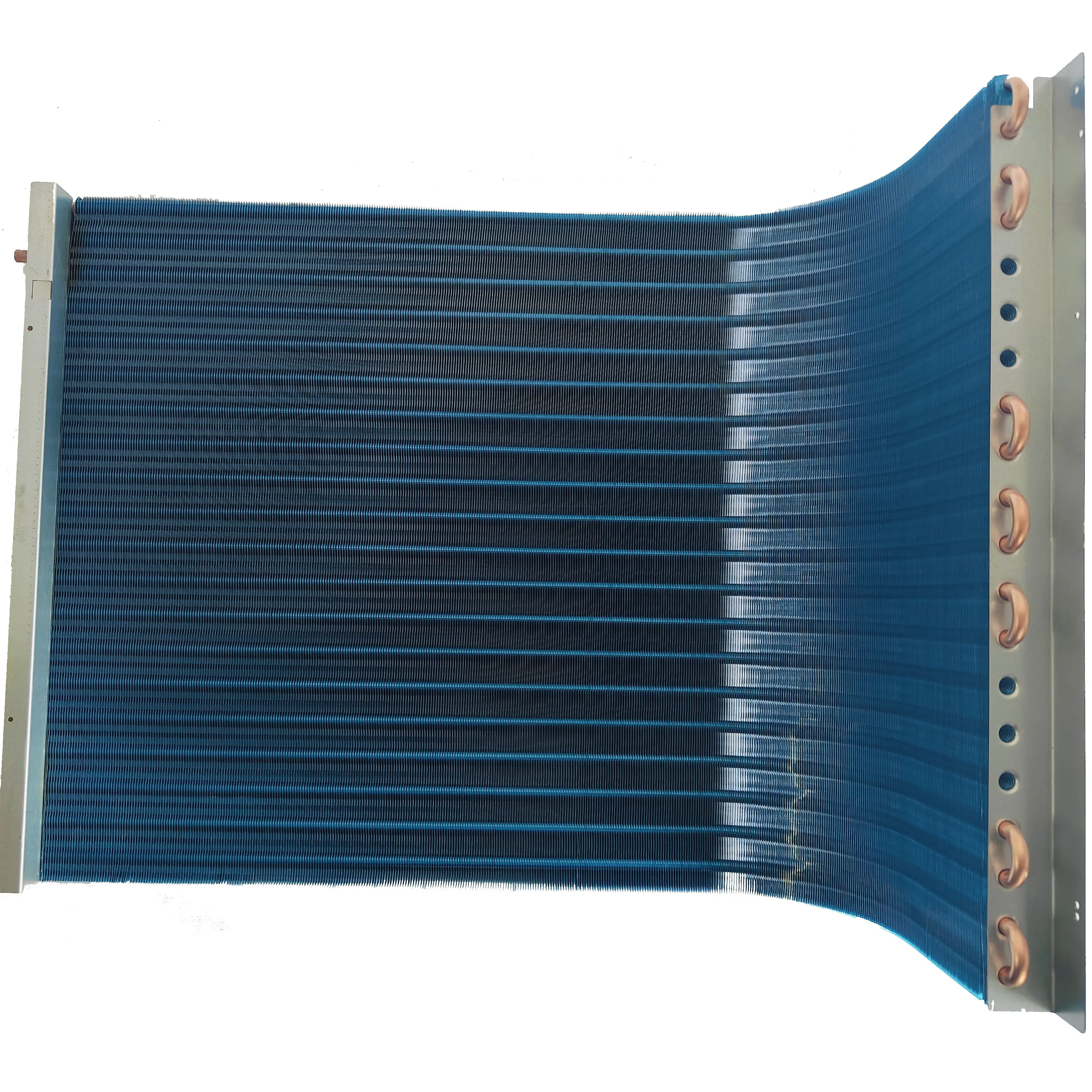 Household air conditioner single row condenser