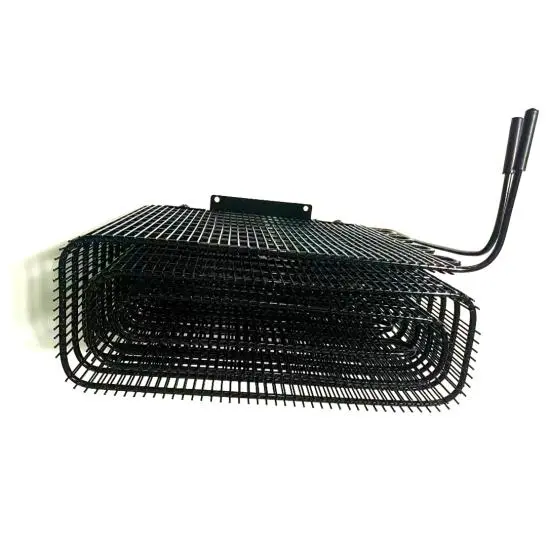 Commercial cryogenic freezer WOT wrap condenser