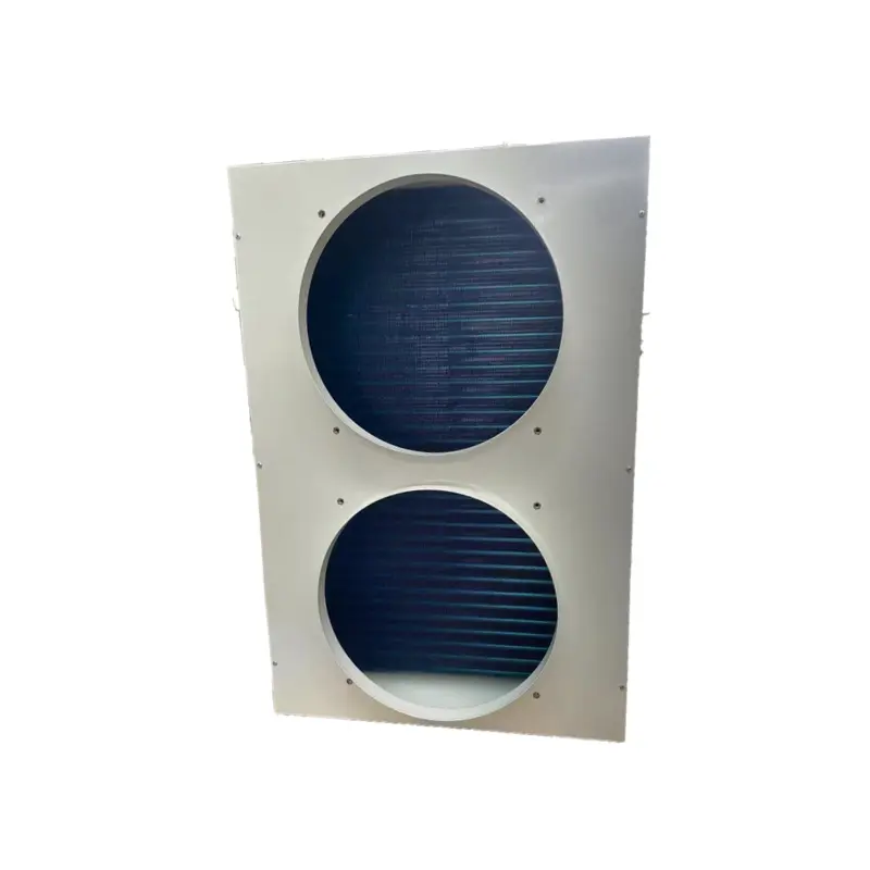 Industrial chiller table cooler copper tube aluminium fin condenser refrigerator freezer air-cooled coil table cooler