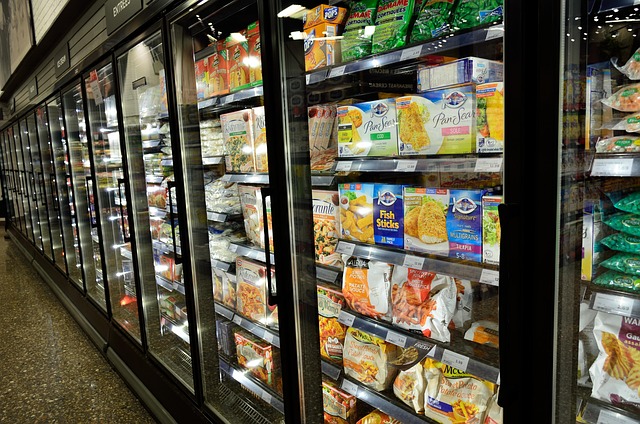 Free Frozen Food Supermarket photo and picture