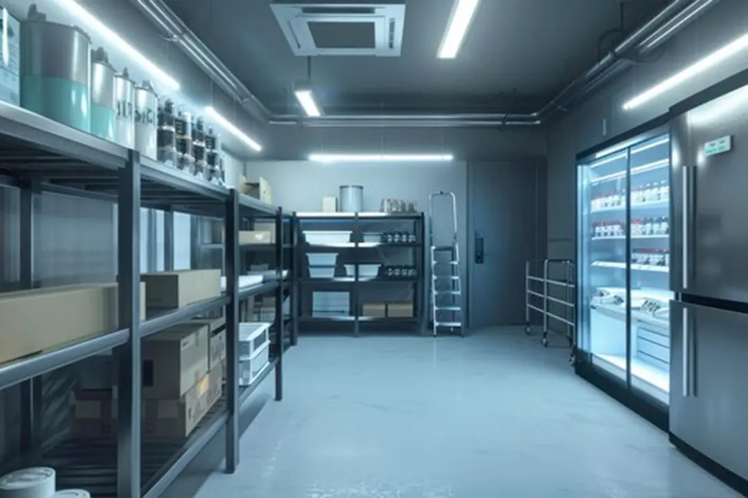 Cold storage heat exchanger for air-cooled units (1)