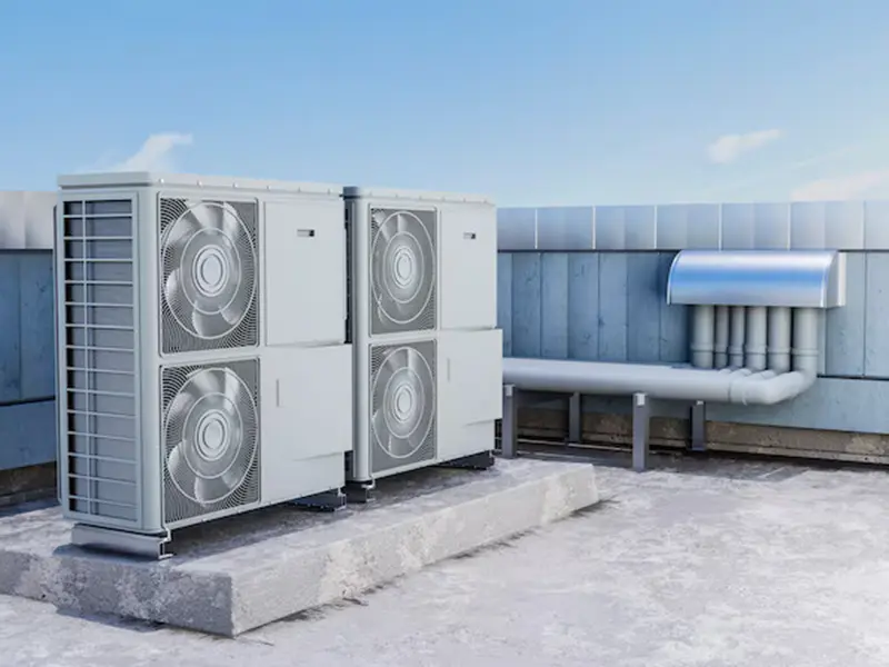 Multilayer air-cooled compact wire tube condenser (2)