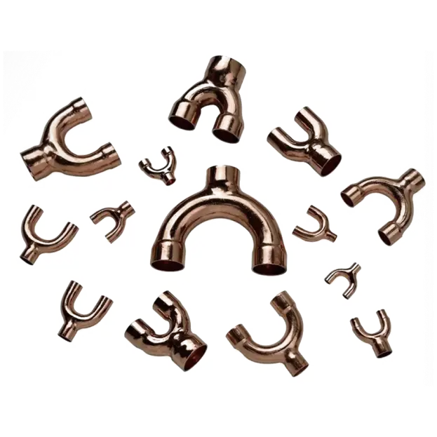 Y-Type Tee Series Brass Fittings for Reliable Plumbing Solutions