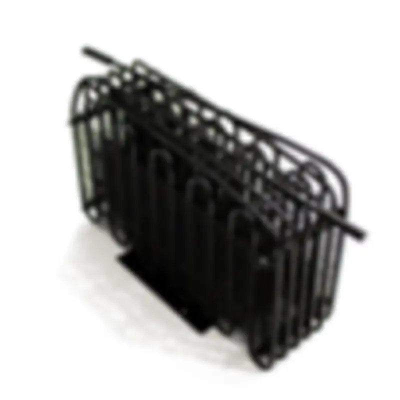 Multi-layer food freezer air-cooled condenser