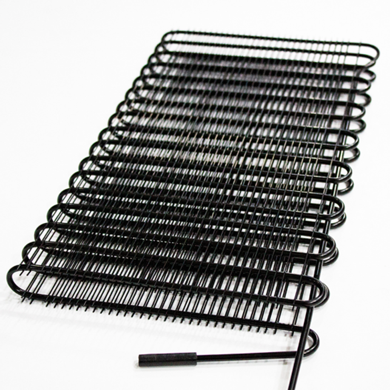Collapsible wire tube condenser