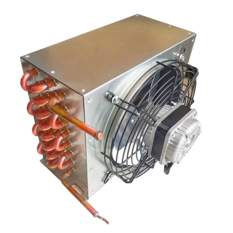 Air-Cooled Heat Exchanger for Commercial and Home Ice Machines