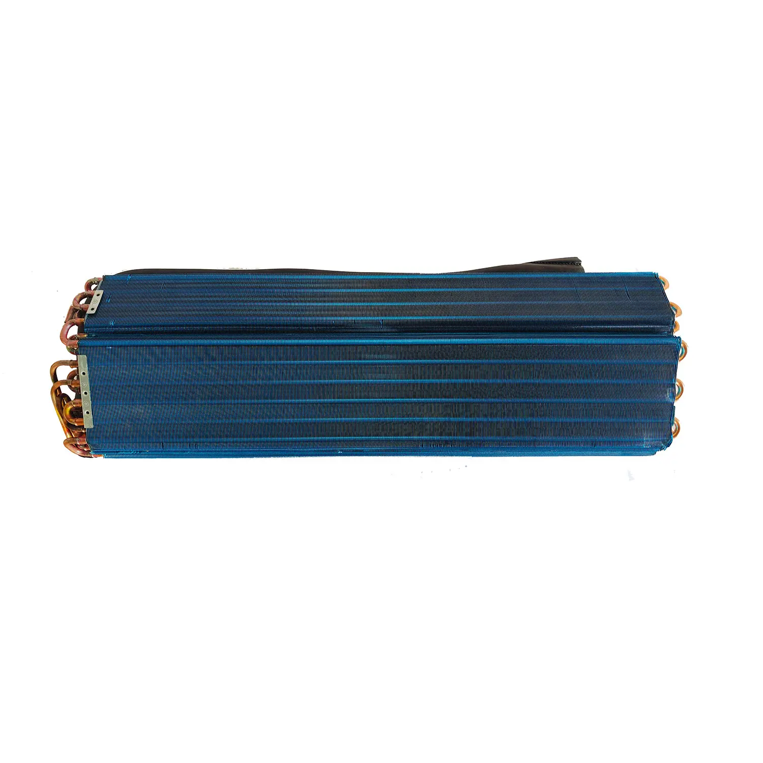 Household air conditioner tri-fold evaporator