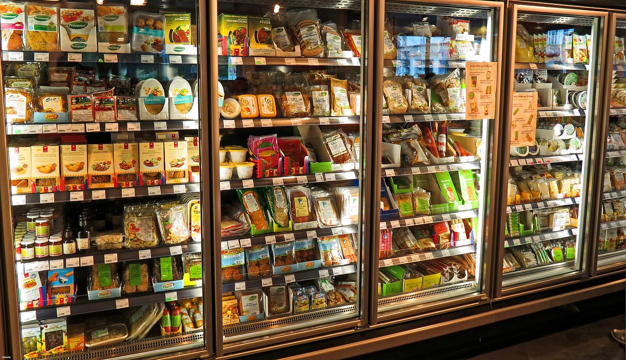 Free Supermarket Fridge photo and picture
