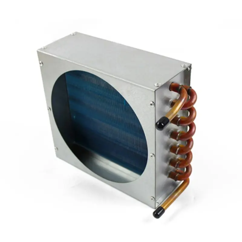45L Air-Cooled Copper Tube Condenser with Aluminum Fins
