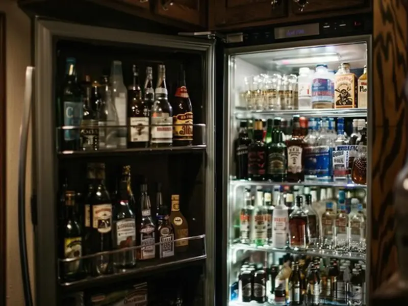Refrigerator wine cabinet wire4