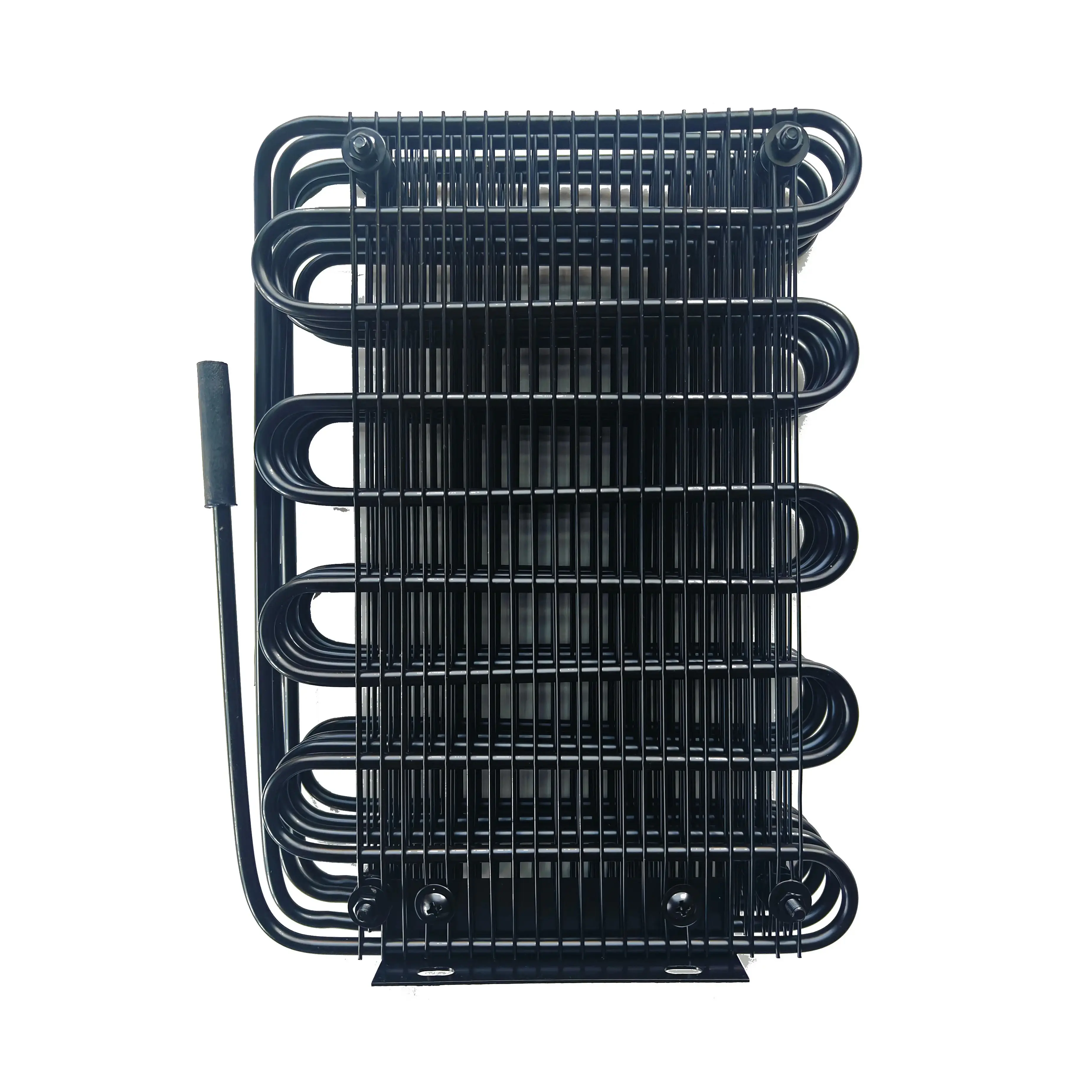 Four folding small volume medical refrigerator wire tube condenser